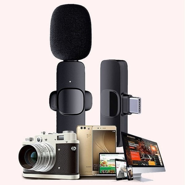 Wireless Lavalier Microphone – Crystal-Clear Audio Anytime, Anywhere