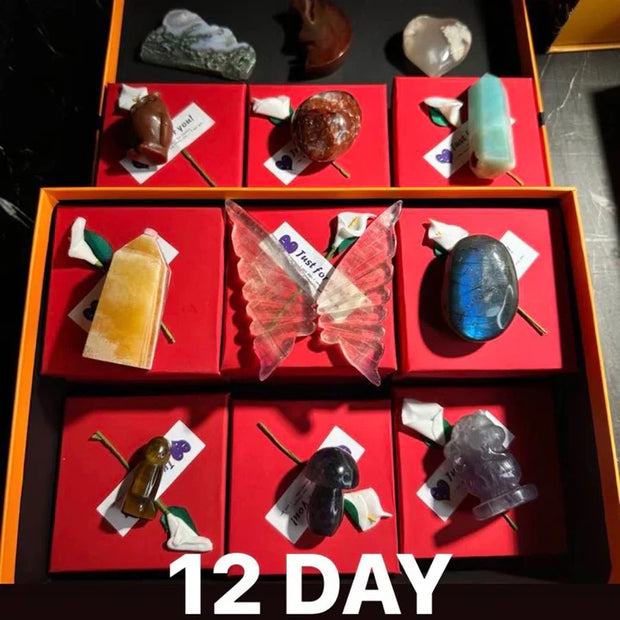 Discover Premium Crystals: 24-Day Luxury Christmas Advent Calendar