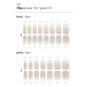 Holiday Edition Gel Nail Stickers – Semi-Cured, Glossy & Long-Lasting Wearable Nails for Festive Seasons