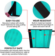 Horse Fly Boots – Breathable Mesh Leg Protection (Set of 4) | Comfortable & Durable Fly Defense