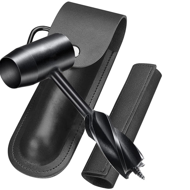 Wilderness Survival Hand Drill – Multi-Purpose Manual Wood Drill & Bushcraft Tool