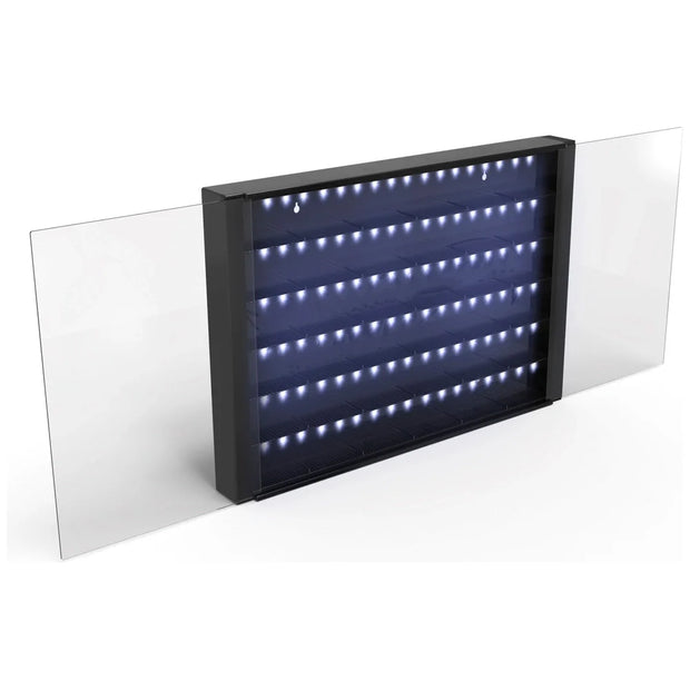 Mount Display Case with LED Lighting