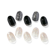 Holiday Edition Gel Nail Stickers – Semi-Cured, Glossy & Long-Lasting Wearable Nails for Festive Seasons