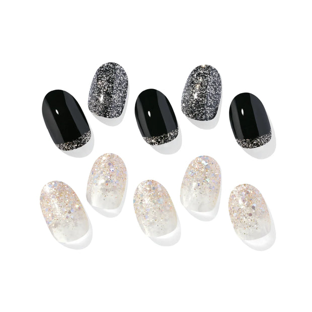 Holiday Edition Gel Nail Stickers – Semi-Cured, Glossy & Long-Lasting Wearable Nails for Festive Seasons