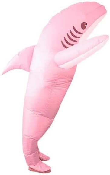 🦈 Inflatable Shark Costume with Big Mouth – Hilarious Party & Halloween Outfit