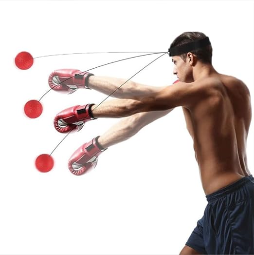 Boxing Reflex Ball with Headband – Improve Fitness & Reaction | Suitable for Teens