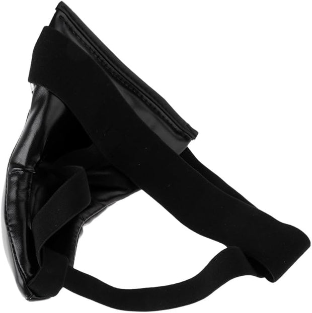 🥊 Premium PU Groin & Abdominal Protector – Flexible, Protective, and Built for Impact