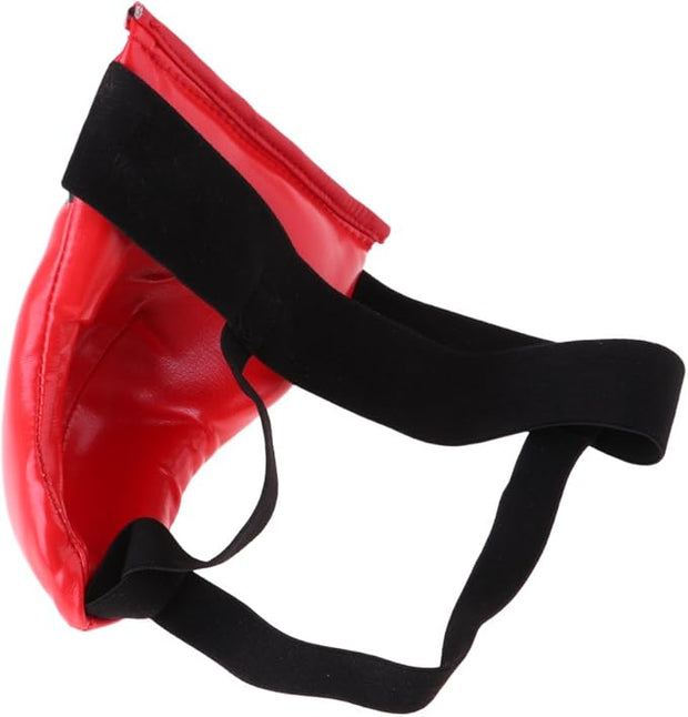 🥊 Premium PU Groin & Abdominal Protector – Flexible, Protective, and Built for Impact