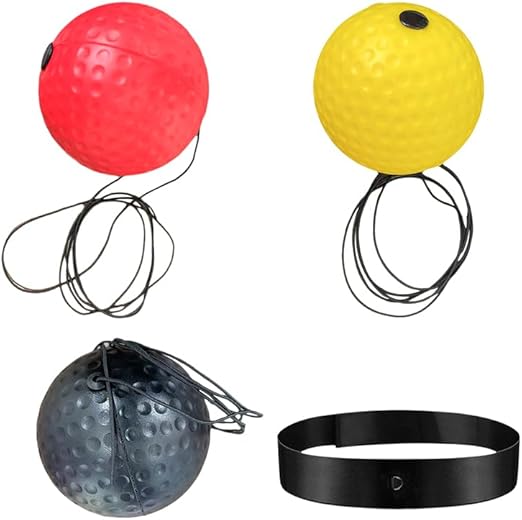 Boxing Reflex Ball with Headband – Improve Fitness & Reaction | Suitable for Teens