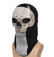 Halloween Ghost Mask – Terrifying Full-Face Skull Mask | Unisex Halloween Costume