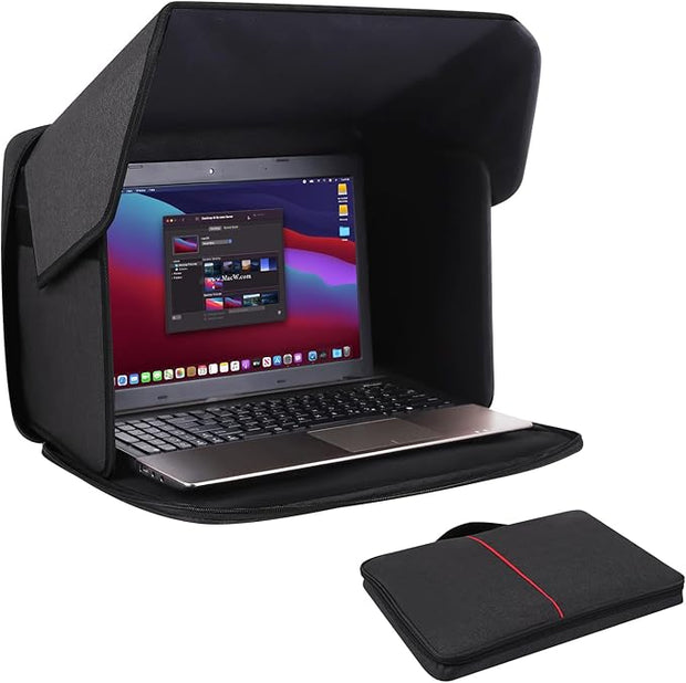 💻 Laptop Privacy Sunshade Bag – Block Glare, Protect Privacy & Work Anywhere