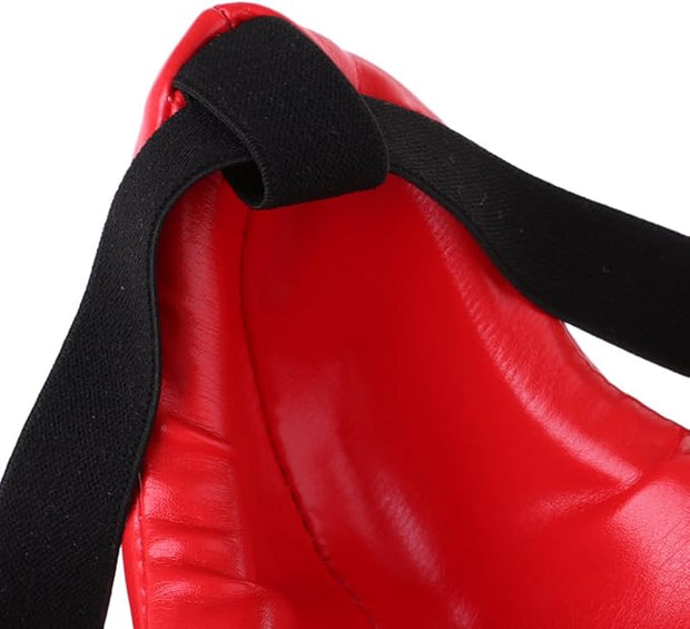 🥊 Premium PU Groin & Abdominal Protector – Flexible, Protective, and Built for Impact