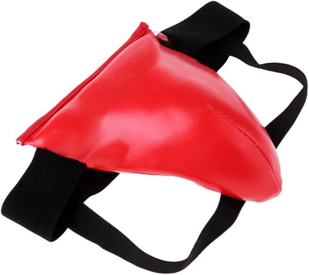🥊 Premium PU Groin & Abdominal Protector – Flexible, Protective, and Built for Impact