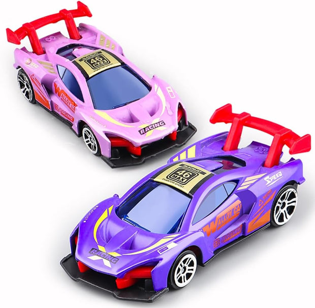 1:64 Scale Die-Cast Car Model – Color-Changing Temperature-Sensitive Toy for Kids | Zinc Alloy Pull-Back Vehicle