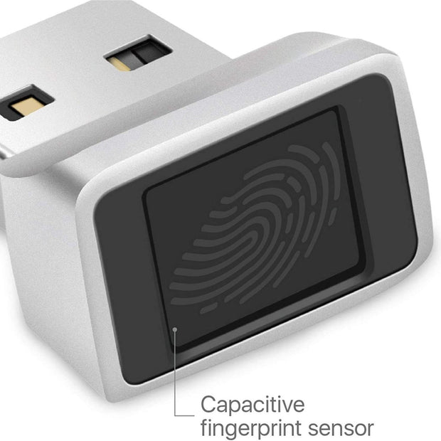 USB Fingerprint Reader – 0.05s 360° Sensor for Secure Windows Hello Login
