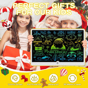 19" LCD Writing Tablet for Kids – Reusable Doodle Board with Stylus Pen