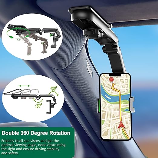 🚗 1080° Rotatable Car Phone Mount – Ultra-Stable, Multi-Angle, Multi-Scenario 📱✨