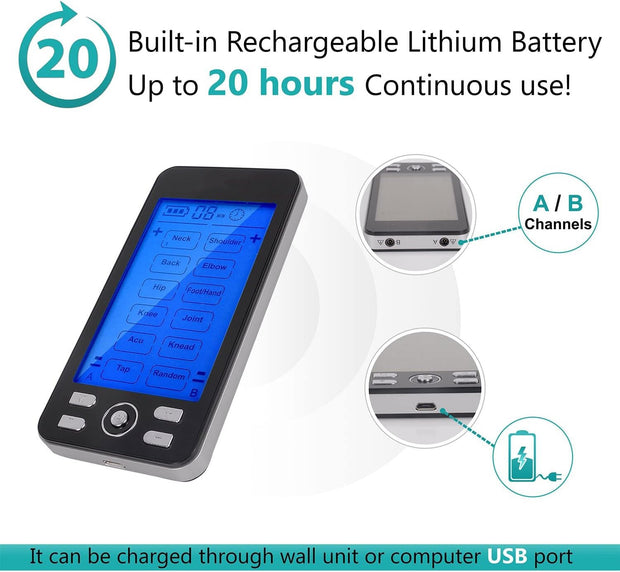 ⚡ TENS Therapy Device – Compact, Versatile, and Drug-Free Pain Relief