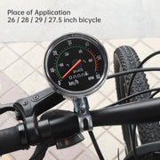Aluminum Alloy Analog Bicycle Speedometer and Odometer – Accurate, Durable, and Waterproof