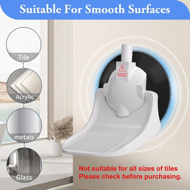 🚿 Suction Cup Shower Foot Rest – Safe & Easy Leg Support While You Shower!