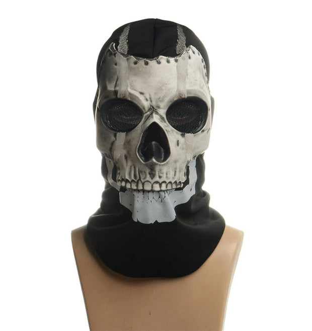 Halloween Ghost Mask – Terrifying Full-Face Skull Mask | Unisex Halloween Costume