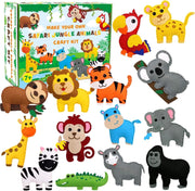 🦁 Jungle Animal Sewing Kit for Kids – Fun, Creative & Educational DIY Plush Craft Set