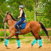 Horse Fly Boots – Breathable Mesh Leg Protection (Set of 4) | Comfortable & Durable Fly Defense