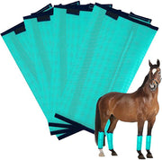 Horse Fly Boots – Breathable Mesh Leg Protection (Set of 4) | Comfortable & Durable Fly Defense