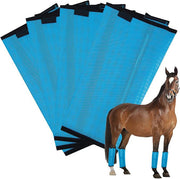 Horse Fly Boots – Breathable Mesh Leg Protection (Set of 4) | Comfortable & Durable Fly Defense