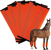 Horse Fly Boots – Breathable Mesh Leg Protection (Set of 4) | Comfortable & Durable Fly Defense