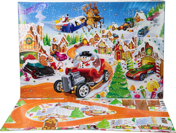 2025 Advent Calendar – Toy Car & Playset Countdown with 24 Surprises