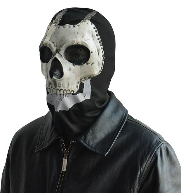 Halloween Ghost Mask – Terrifying Full-Face Skull Mask | Unisex Halloween Costume