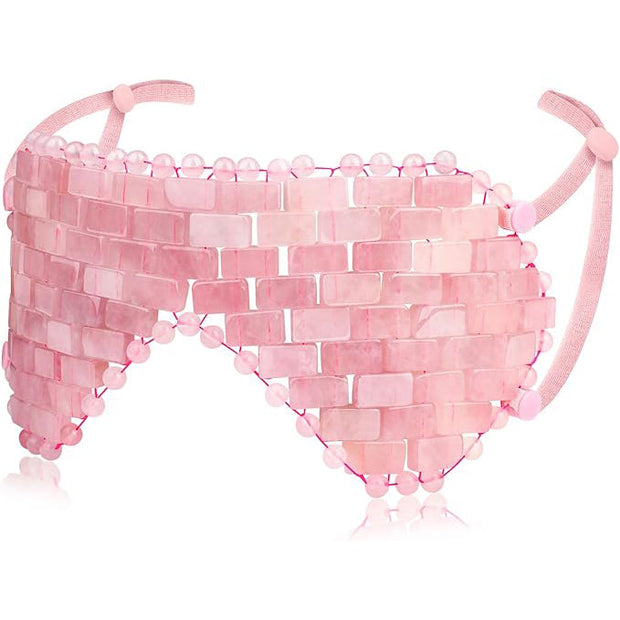 🌸Quartz Eye Massage Mask – Naturally Soothing Beauty for Your Eyes