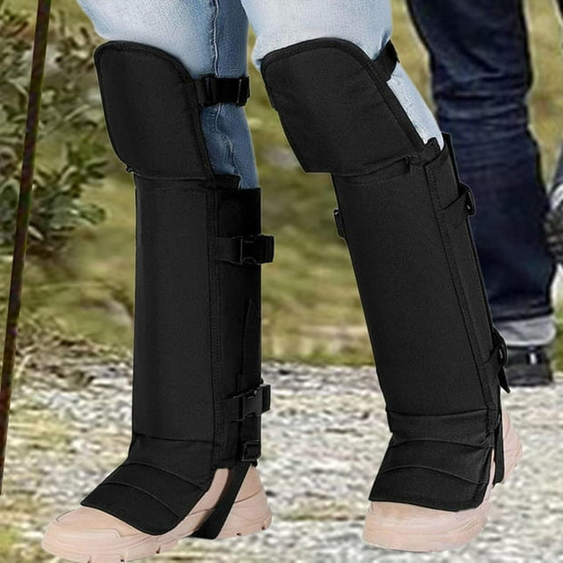 🛡️ Outdoor Protective Leg Gaiters – Puncture-Proof, Adjustable & Durable for All Adventures!
