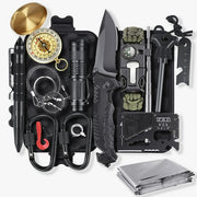Emergency Survival Gear Kits 14 in 1 – Portable Tactical Tools for Camping, Hiking, Outdoor Adventures