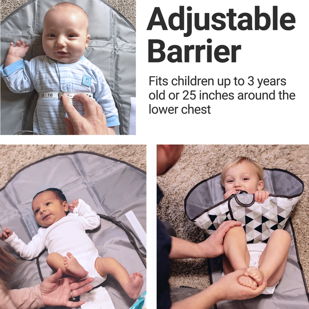 3-in-1 Diaper Clutch, Changing Station & Clean-Hands Barrier | Excursion Edition